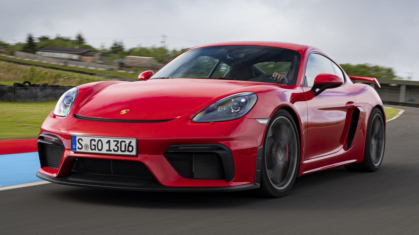Porsche Cayman Gt4 Hd Art Keychain
