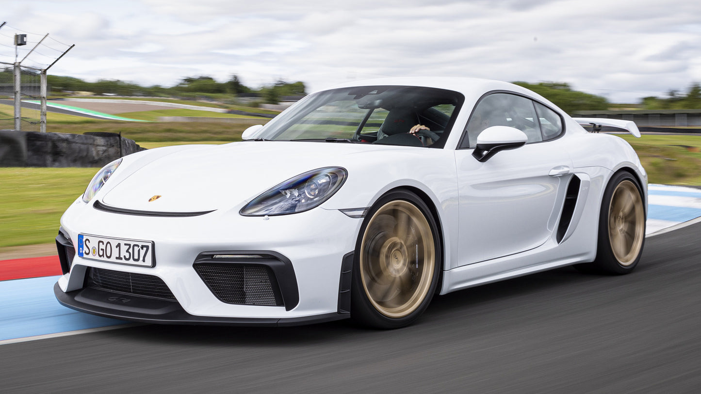 Porsche Cayman Gt4 Hd Art Keychain
