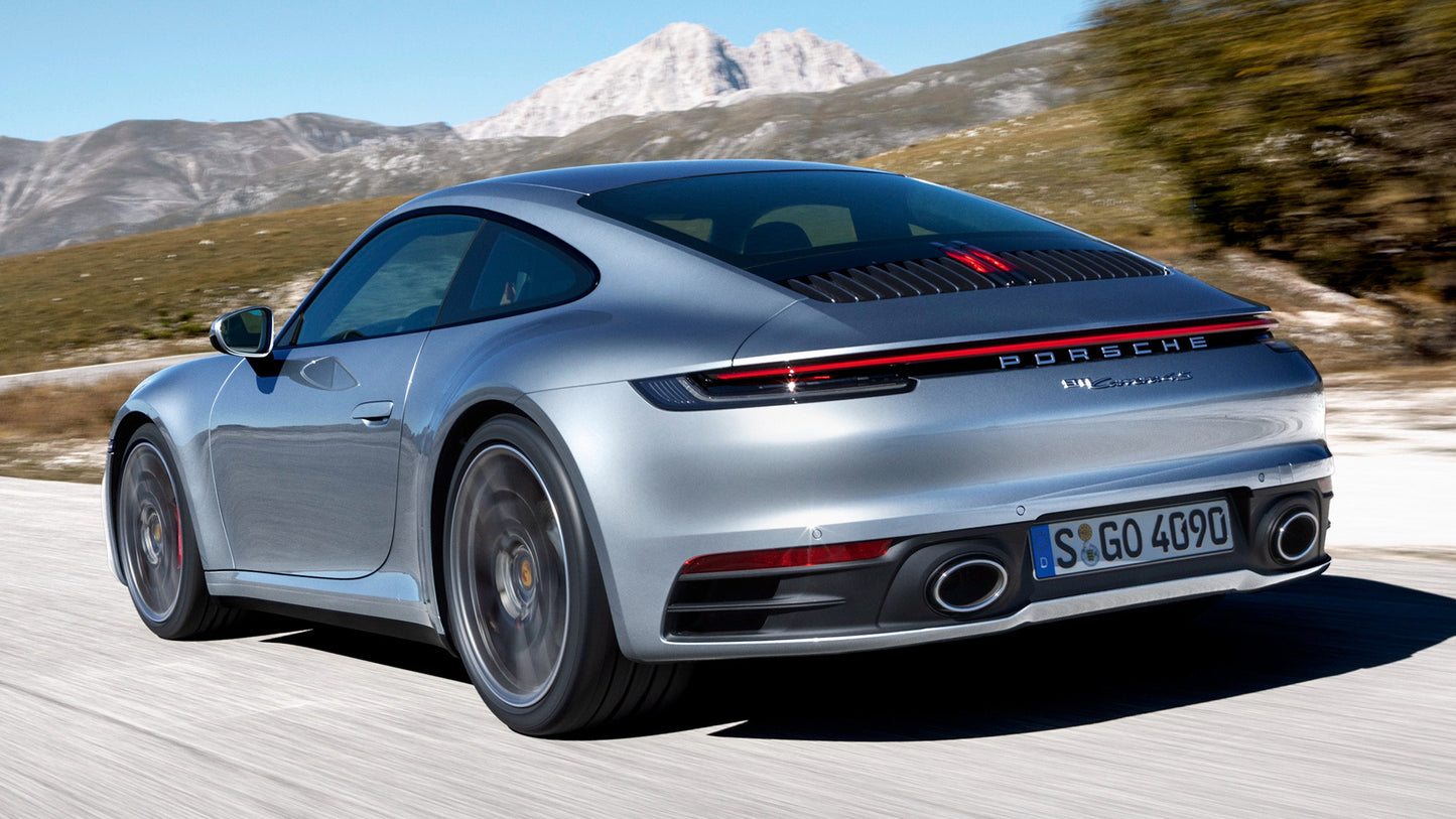 Porsche Carrera S Hd Art Keychain