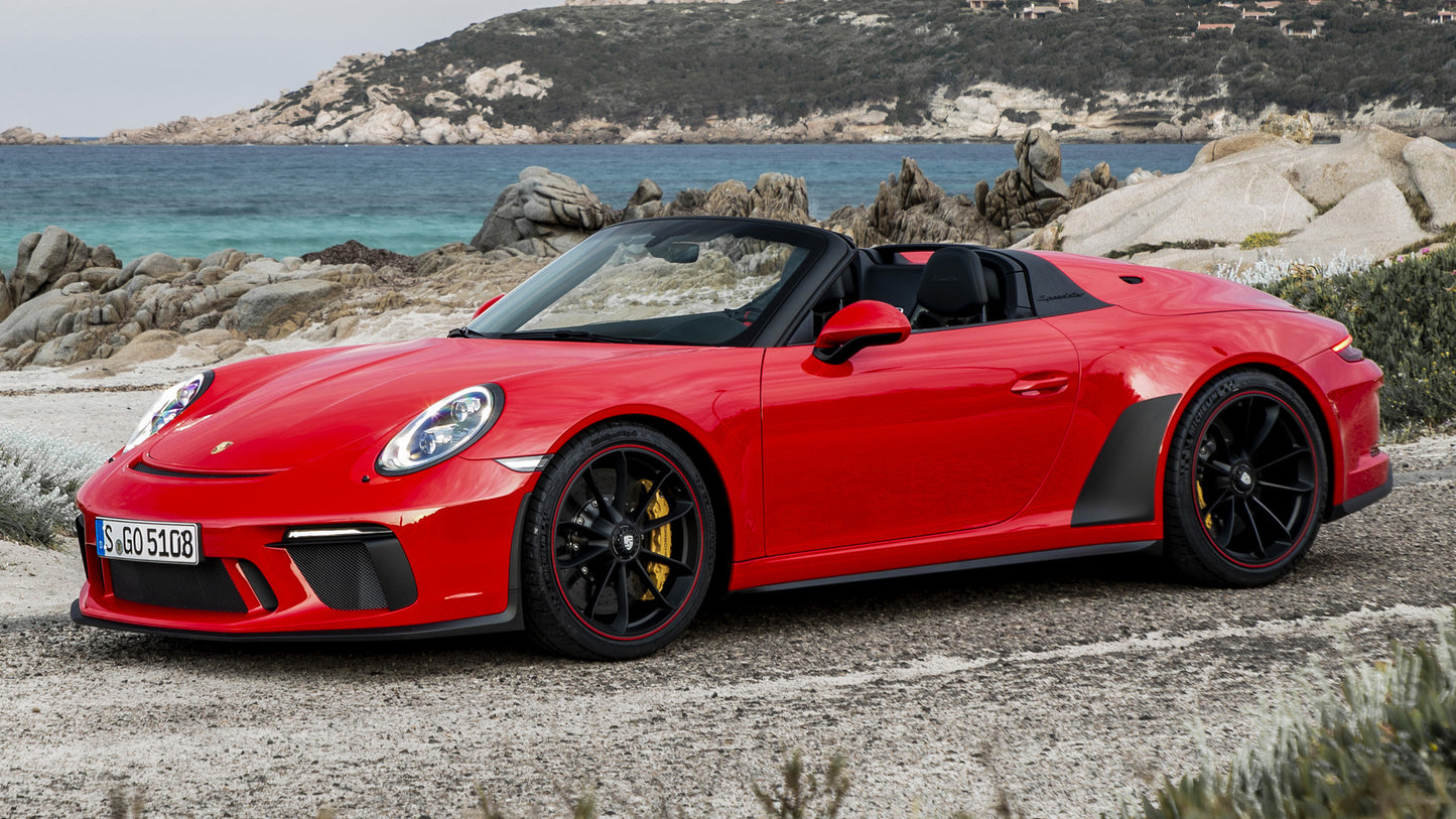 Porsche Speedster Hd Art Keychain