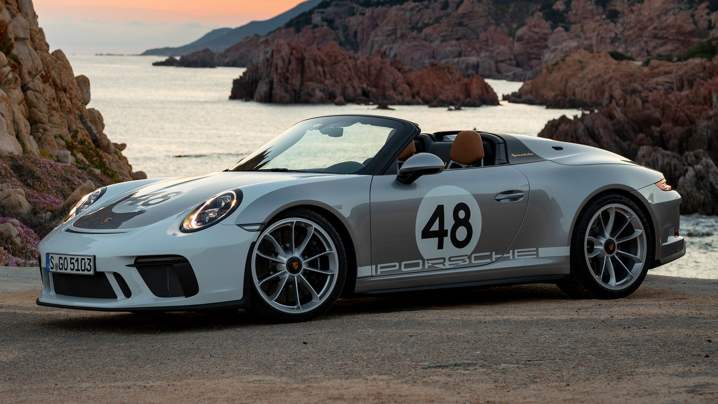 Porsche Speedster Heritage Design Package Hd Art Keychain