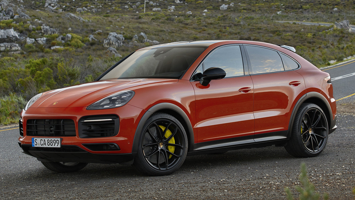 Porsche Cayenne Coupe Sportdesign Package Hd Art Keychain