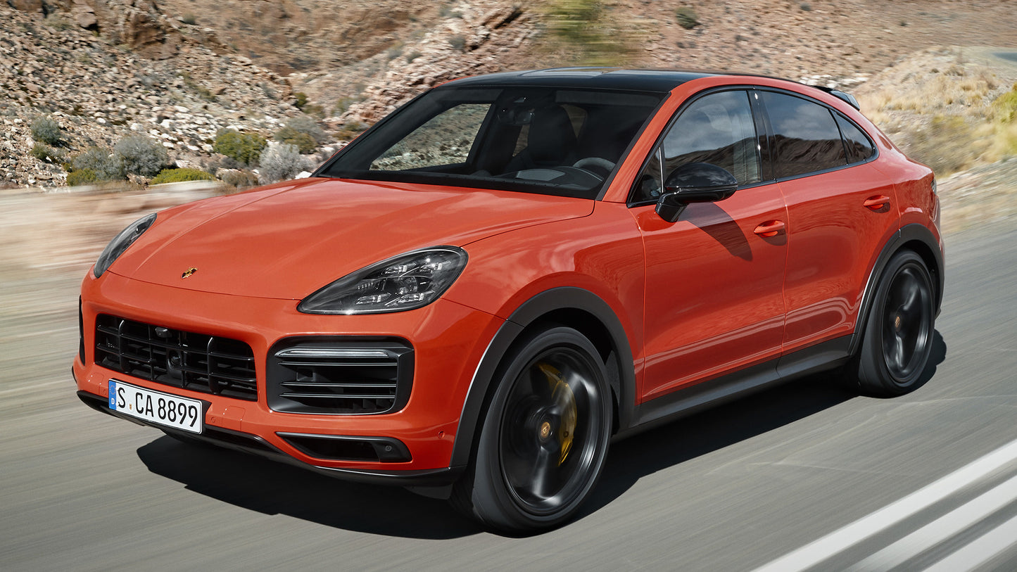 Porsche Cayenne Coupe Sportdesign Package Hd Art Keychain