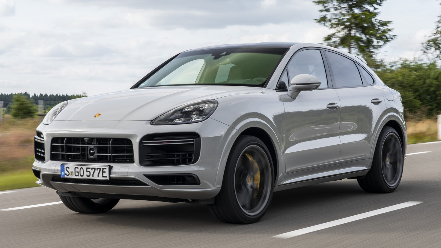 Porsche Cayenne Turbo S E Hybrid Coupe Sportdesign Package Hd Art Keychain