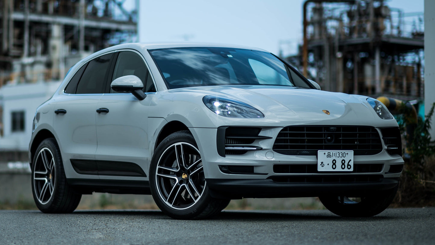 Porsche Macan S Jp Hd Art Keychain