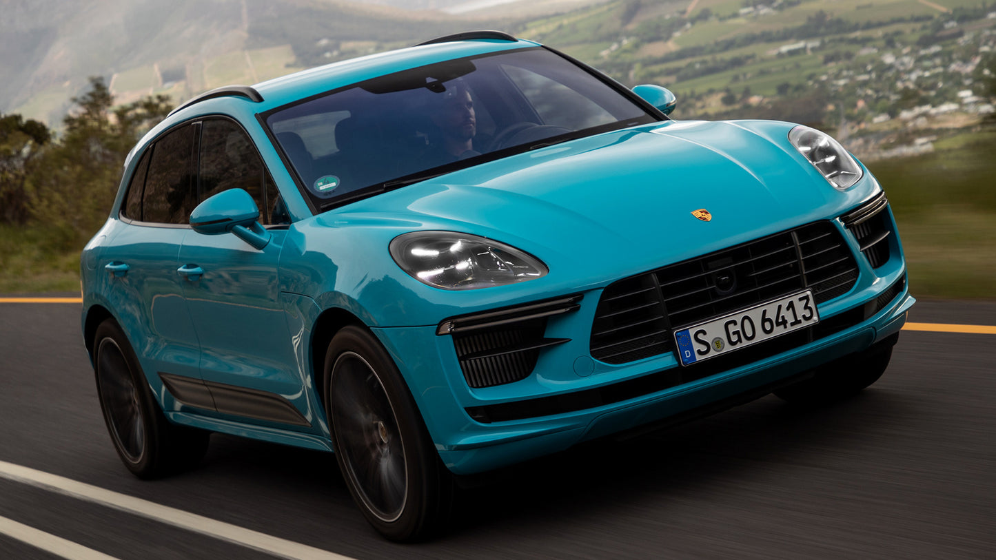Porsche Macan Turbo Hd Art Keychain
