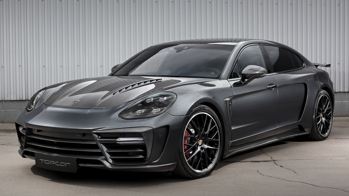 Porsche Panamera Gtr Edition By Topcar Hd Art Keychain