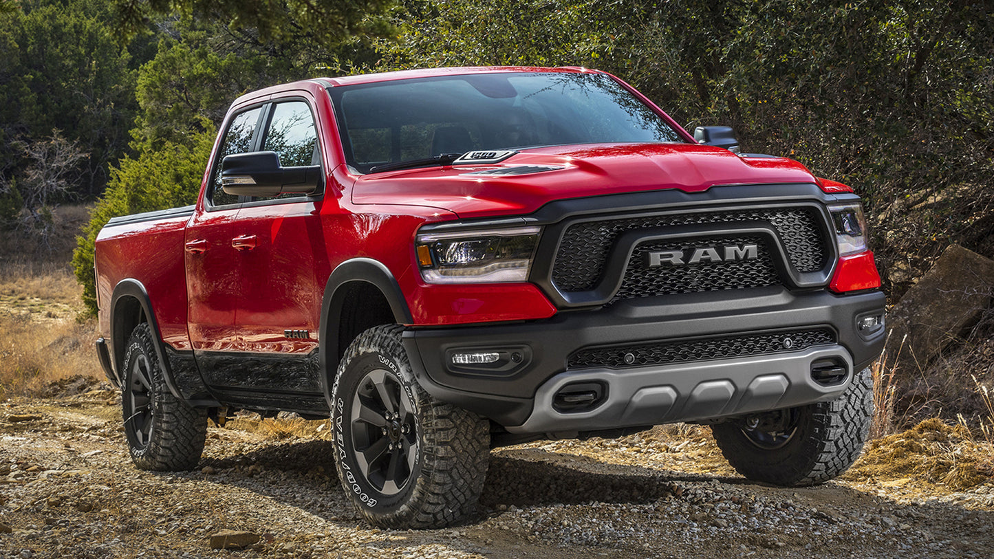 Ram Rebel Quad Cab Hd Art Keychain