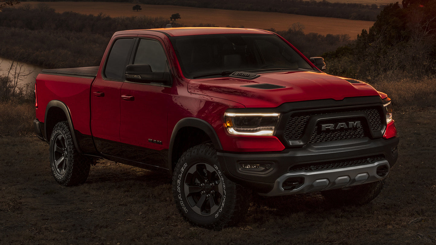 Ram Rebel Quad Cab Hd Art Keychain