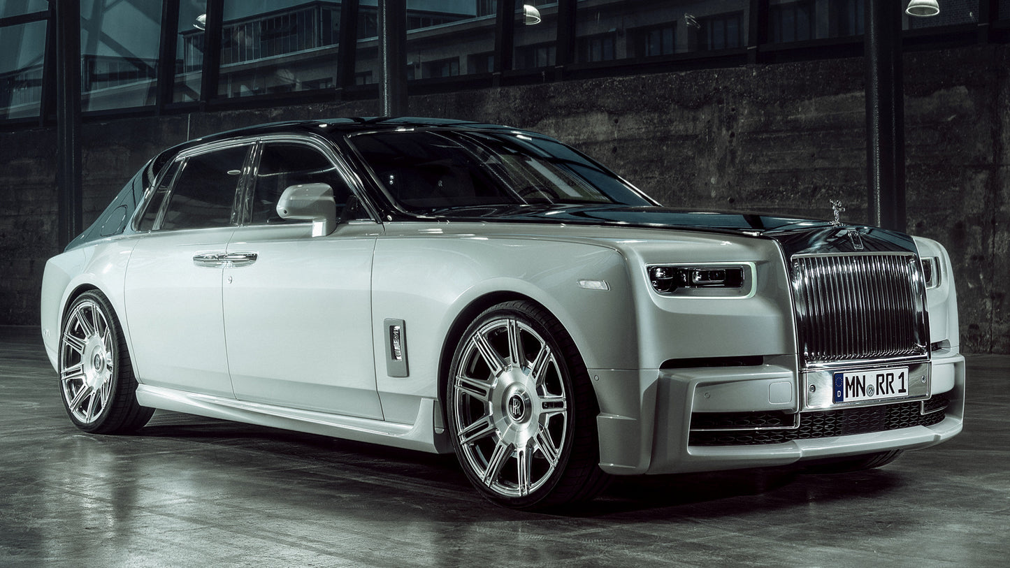 Rolls Royce Phantom By Spofec Hd Art Keychain