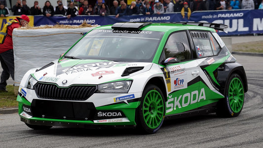 Skoda Fabia R5 Evo Hd Art Keychain