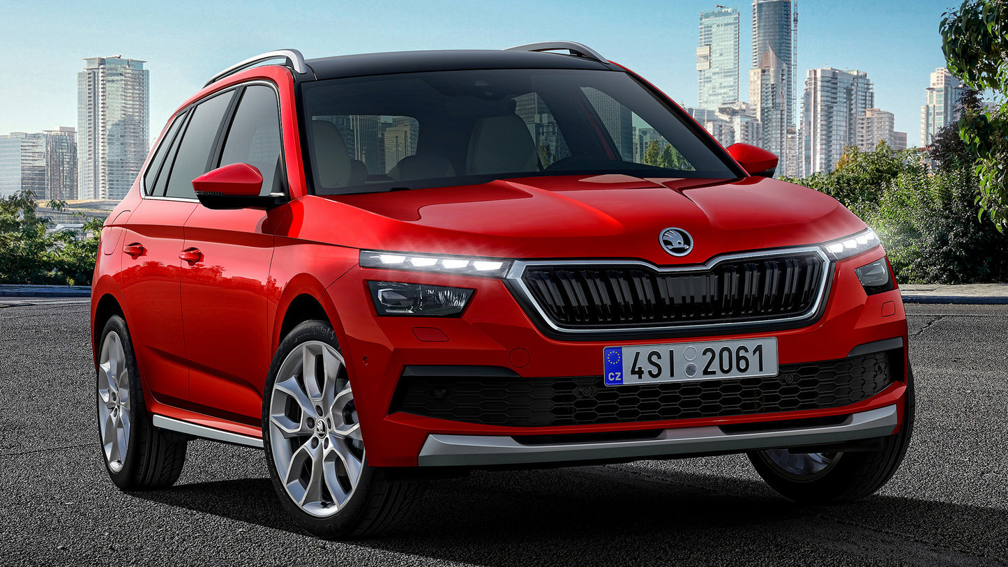 Skoda Kamiq Hd Art Keychain
