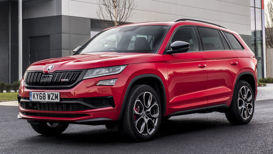 Skoda Kodiaq Vrs Uk Hd Art Keychain