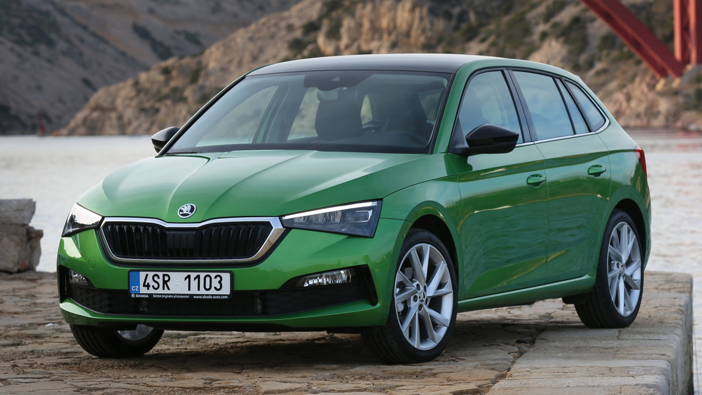 Skoda Scala Hd Art Keychain