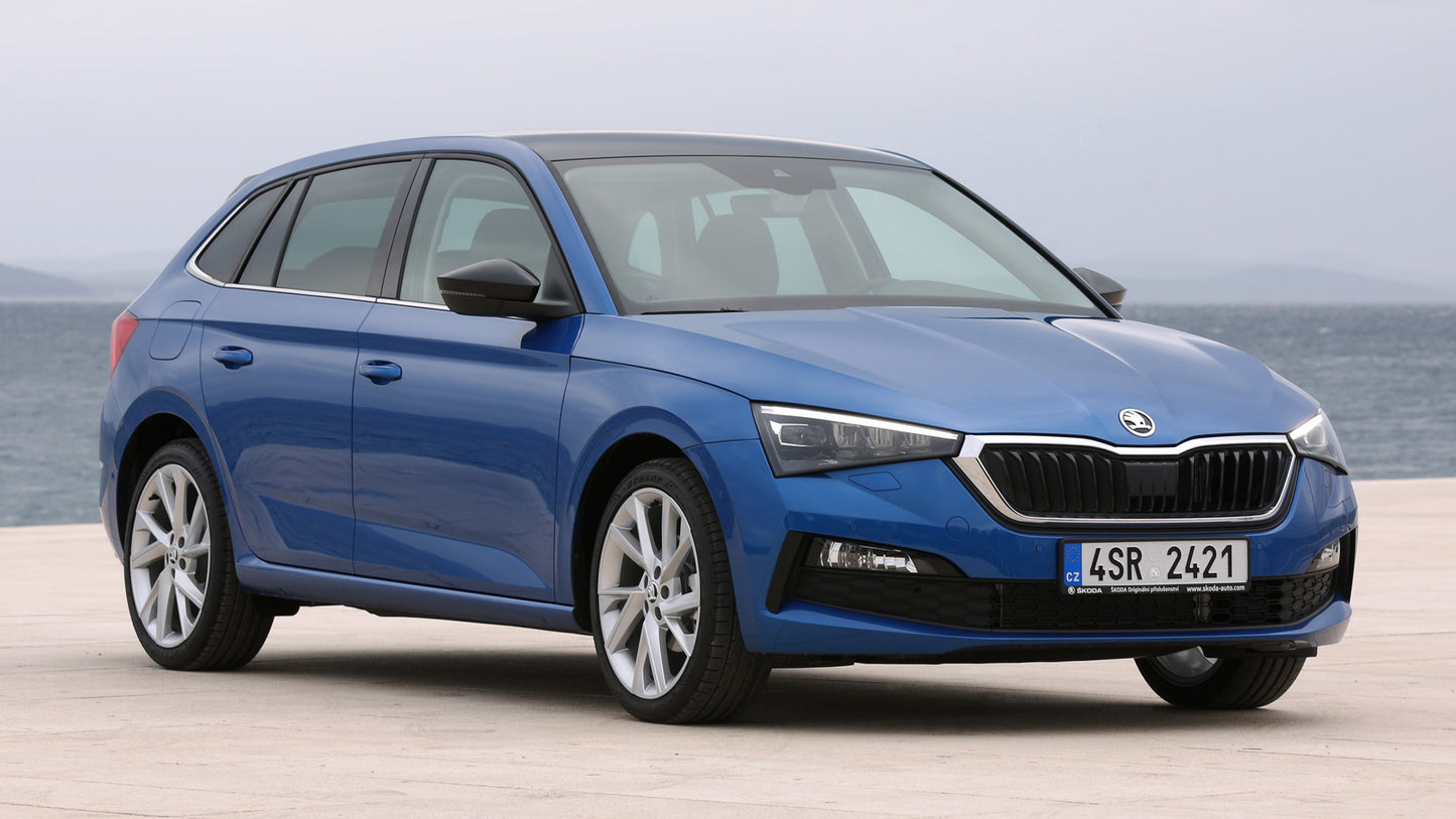 Skoda Scala Hd Art Keychain