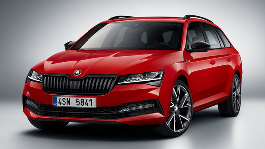 Skoda Superb Combi Sportline Hd Art Keychain