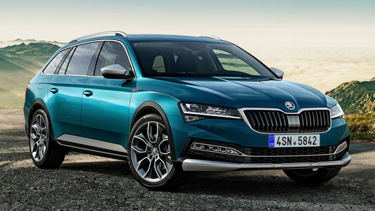 Skoda Superb Scout Hd Art Keychain
