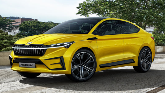 Skoda Vision Iv Hd Art Keychain