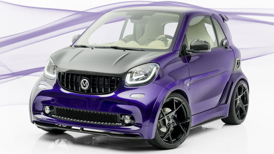 Smart Fortwo By Mansory Hd Art Keychain
