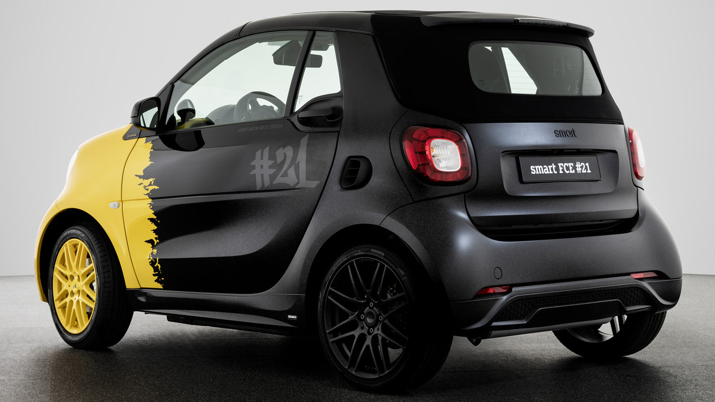 Smart Fortwo Cabrio Final Collectors Edition Hd Art Keychain