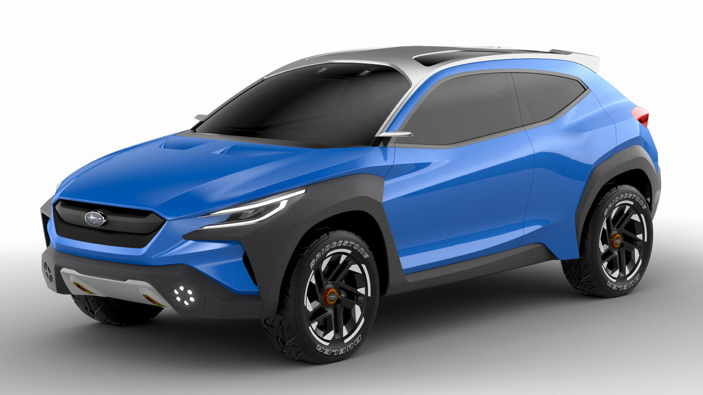 Subaru Viziv Adrenaline Concept Hd Art Keychain