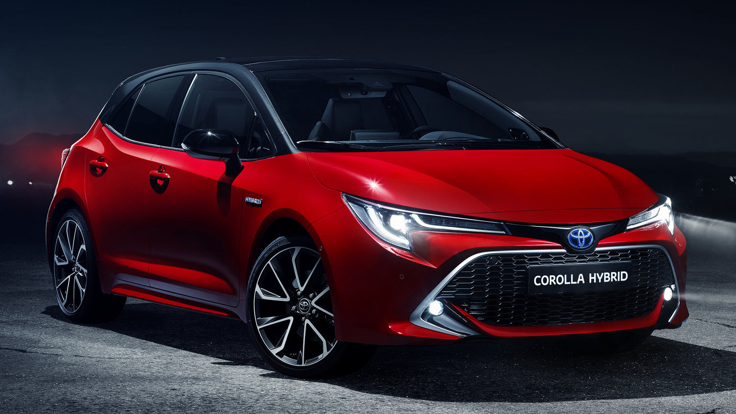 Toyota Corolla Hybrid Hd Art Keychain