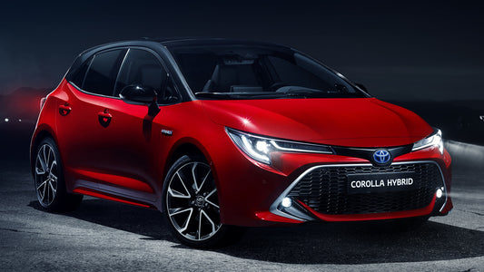 Toyota Corolla Hybrid Hd Art Keychain