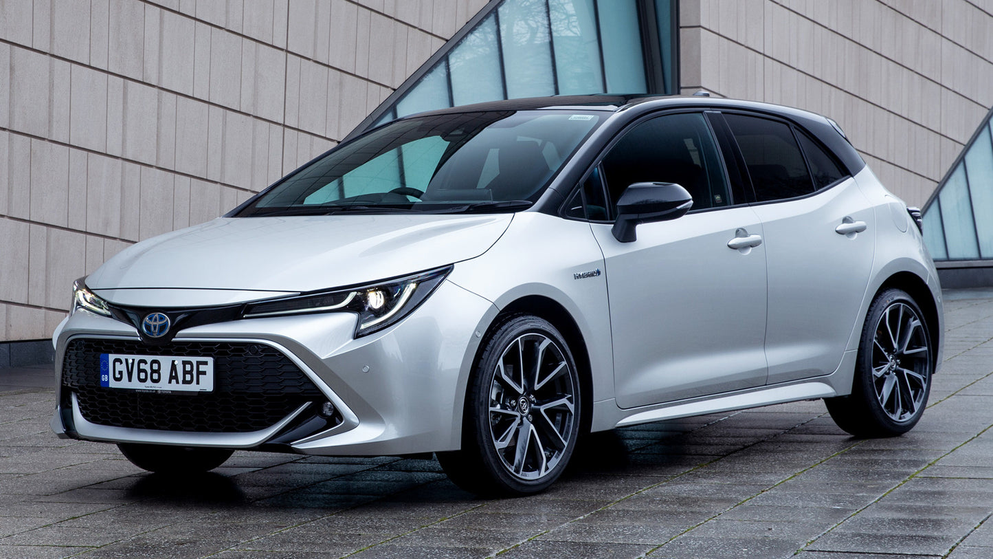 Toyota Corolla Hybrid Uk Hd Art Keychain