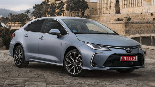 Toyota Corolla Sedan Hybrid Hd Art Keychain