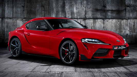 Toyota Gr Supra Hd Art Keychain