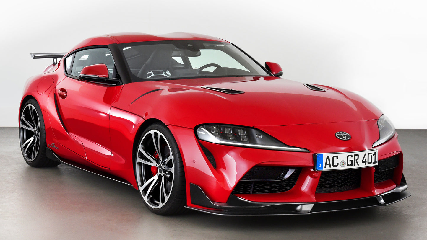 Toyota Gr Supra By Ac Schnitzer Hd Art Keychain