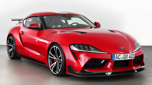 Toyota Gr Supra By Ac Schnitzer Hd Art Keychain