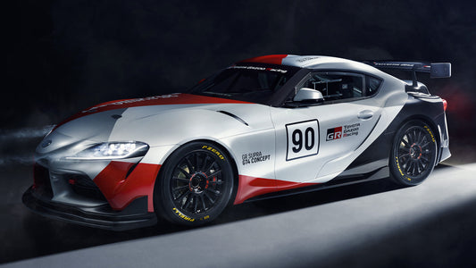 Toyota Gr Supra Gt4 Concept Hd Art Keychain