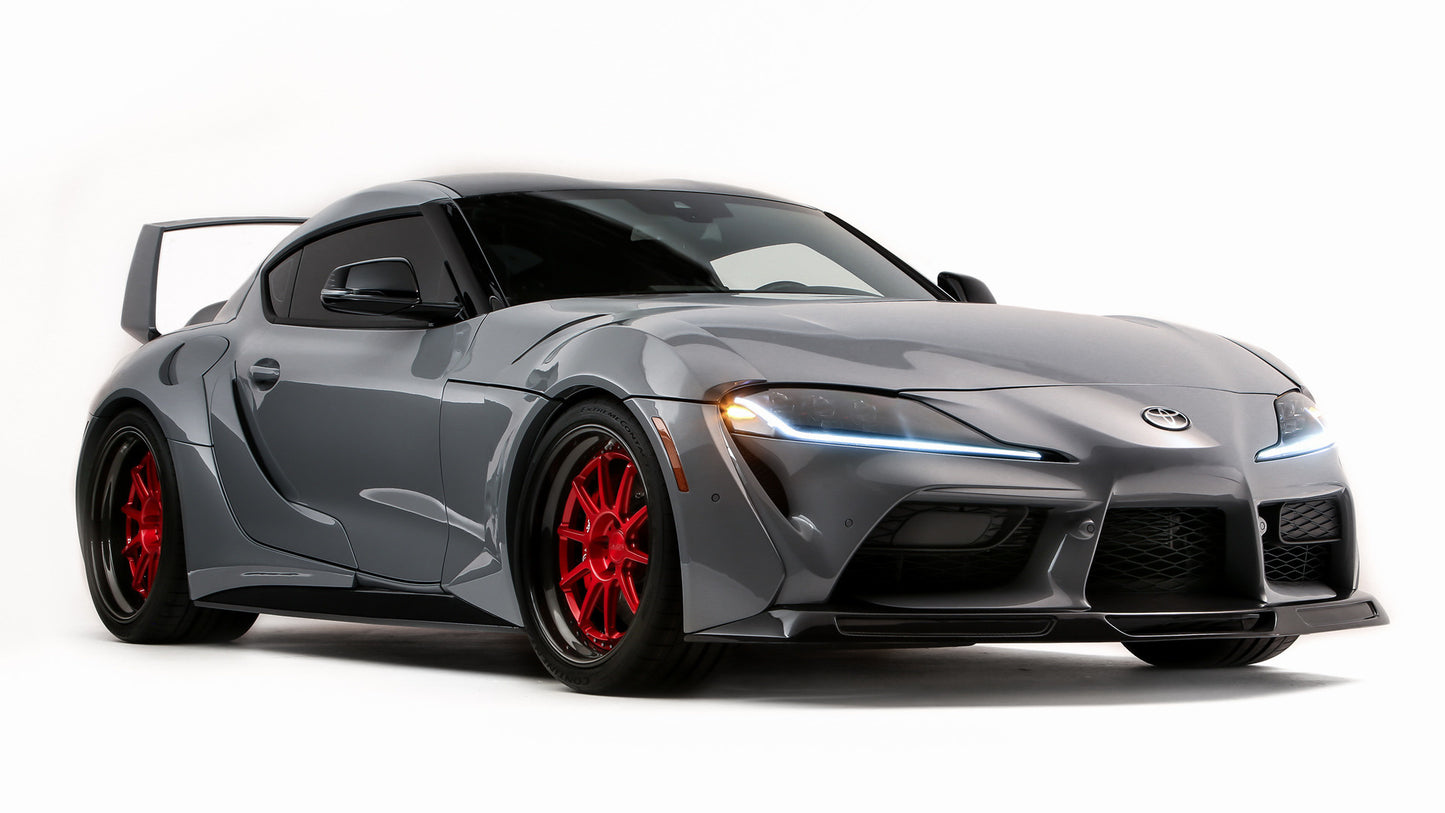 Toyota Gr Supra Hyperboost By Rutledge Wood Hd Art Keychain