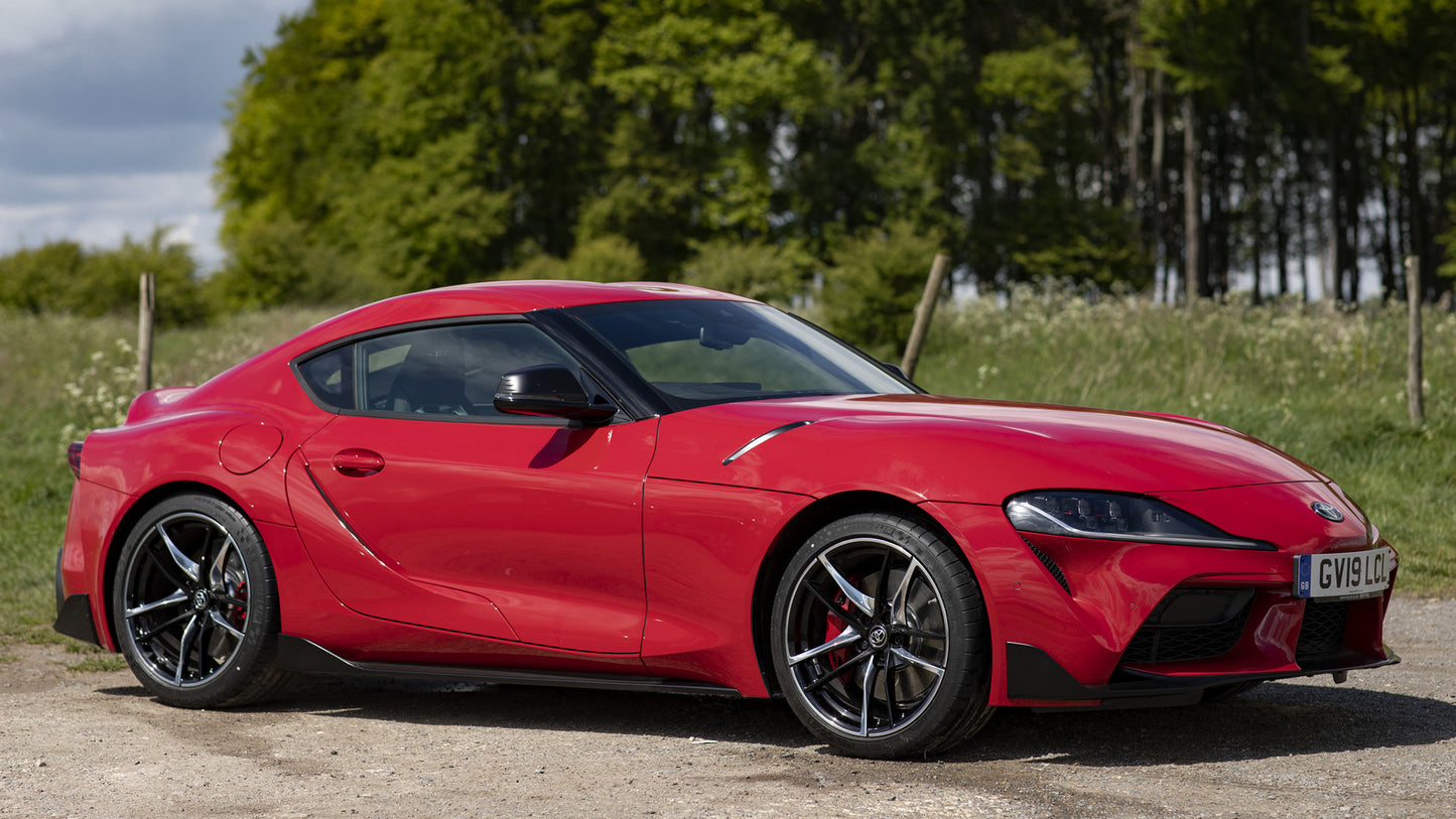 Toyota Gr Supra Uk Hd Art Keychain