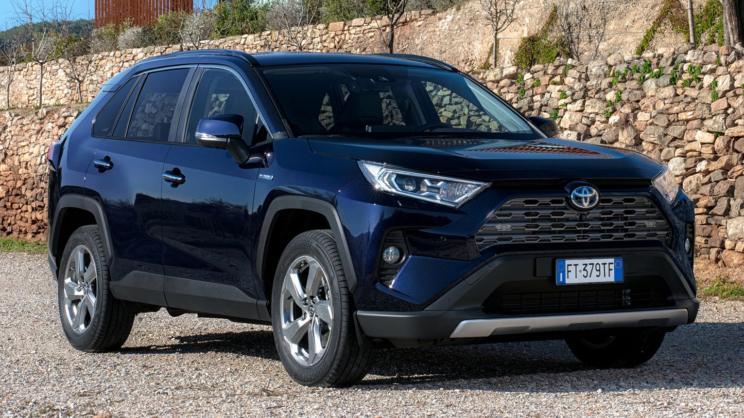 Toyota Rav4 Hybrid Hd Art Keychain