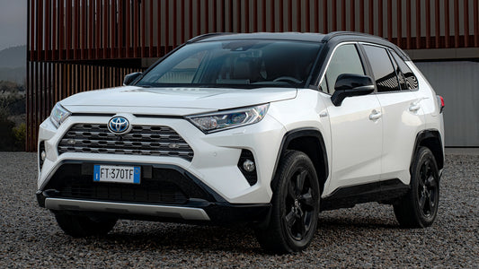 Toyota Rav4 Hybrid Hd Art Keychain