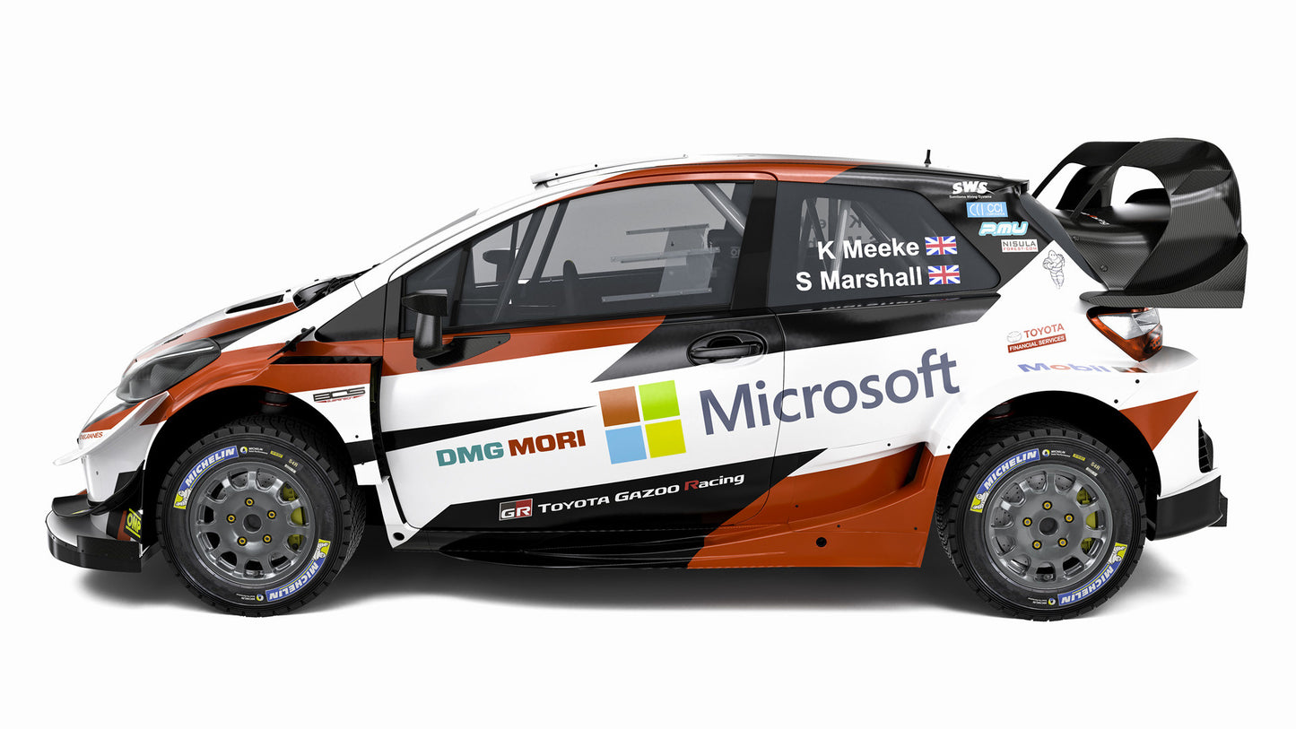 Toyota Yaris Wrc Hd Art Keychain