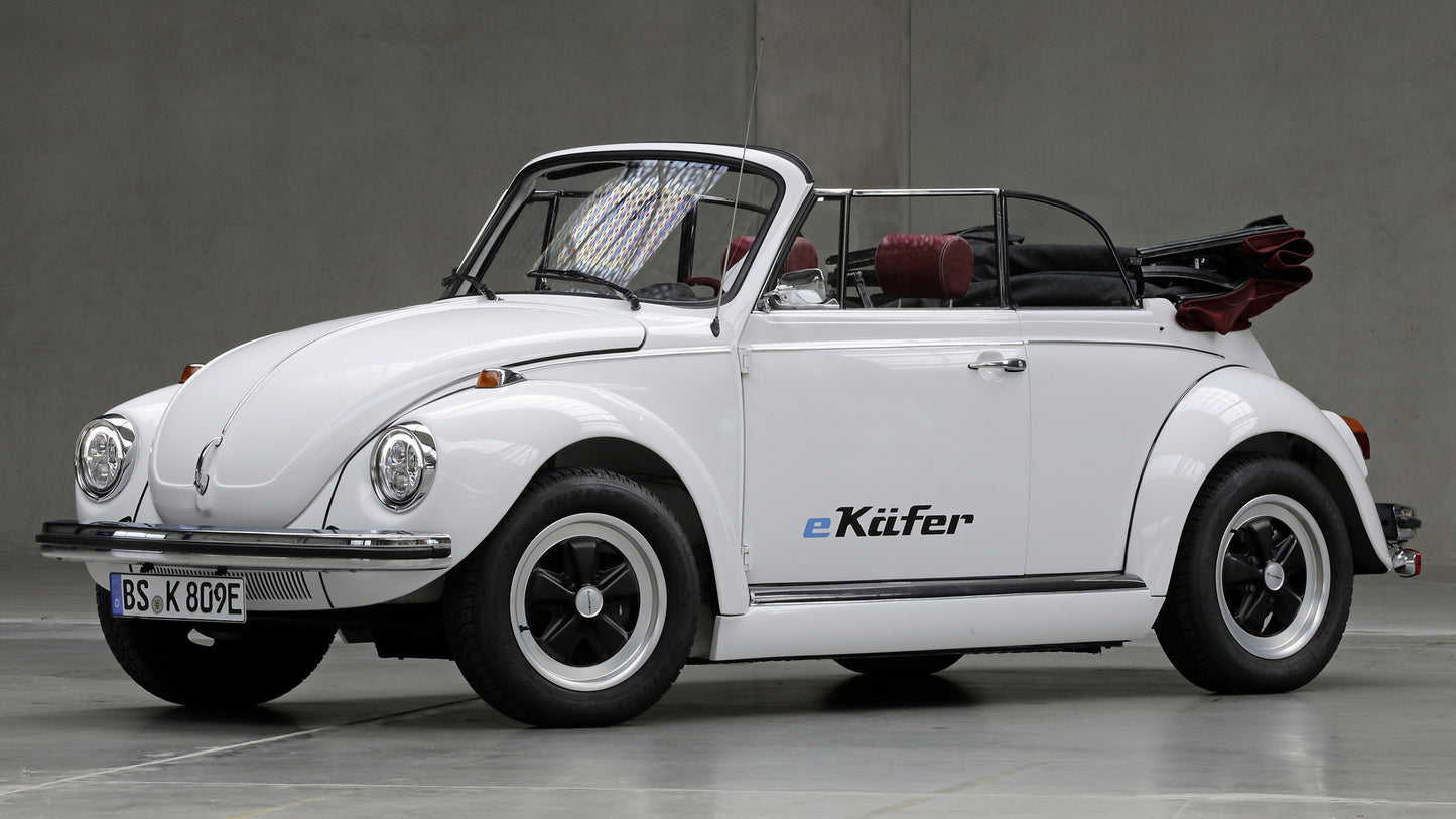 Volkswagen E Kafer Prototype Hd Art Keychain