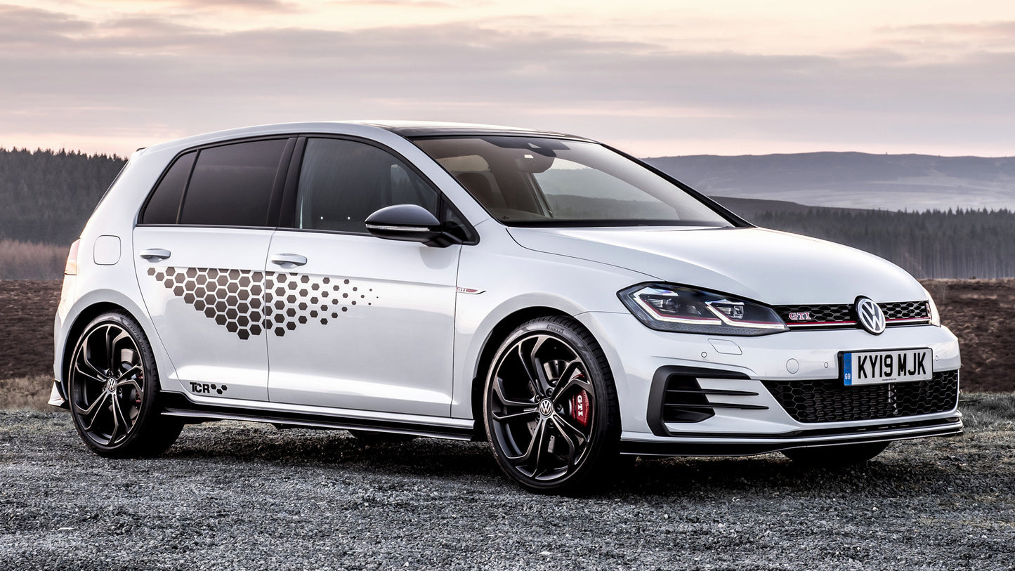 Volkswagen Golf Gti Tcr Door Uk Hd Art Print Poster