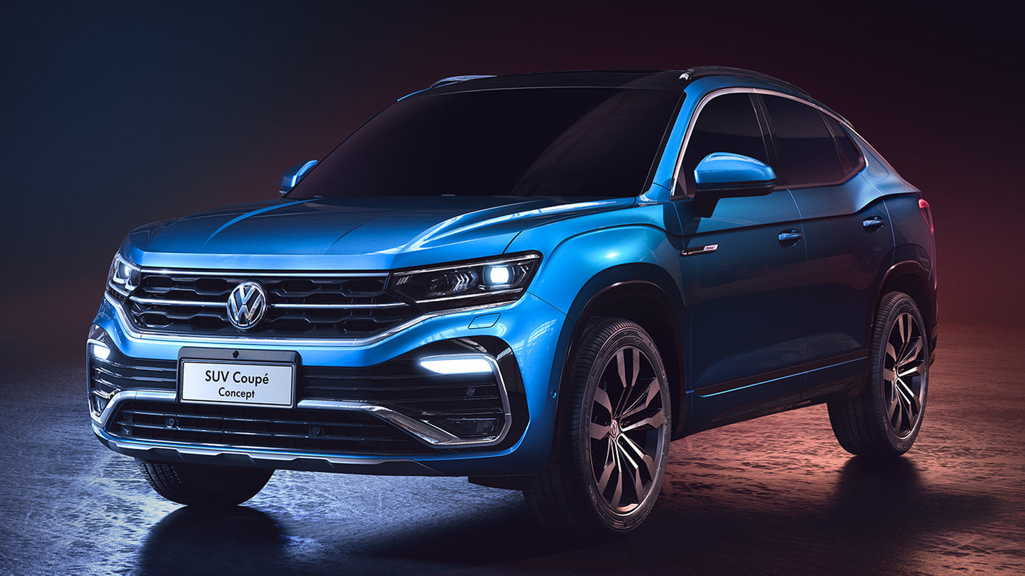 Volkswagen Suv Coupe Concept Hd Art Keychain