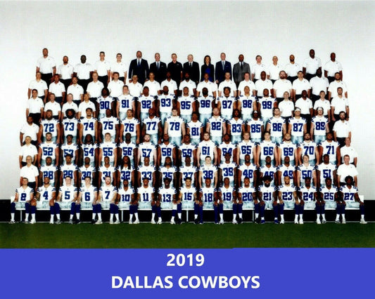 2019 Dallas Cowboys Team Photo Football Picture Nfl