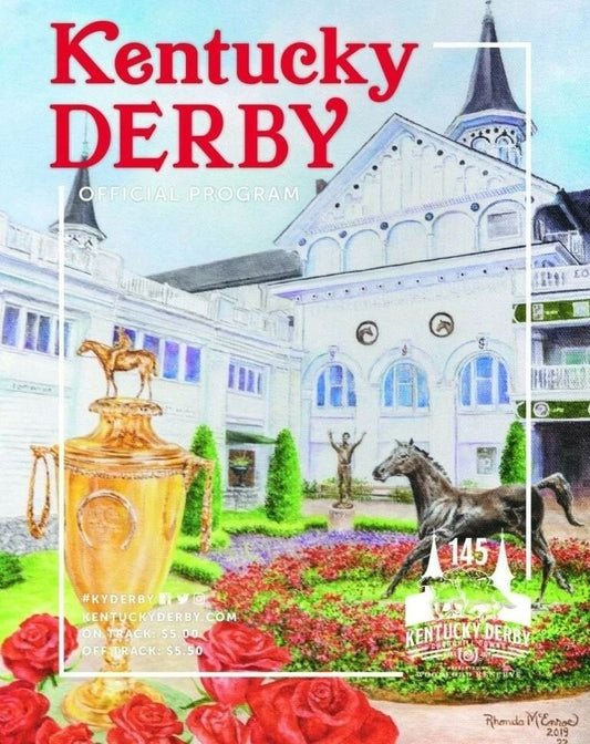 2019 Kentucky Derby Magnet Horse Racing Picture