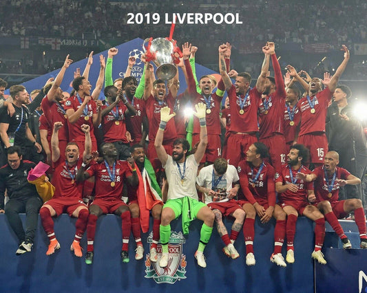 2019 Liverpool Team Photo Soccer Picture Champs