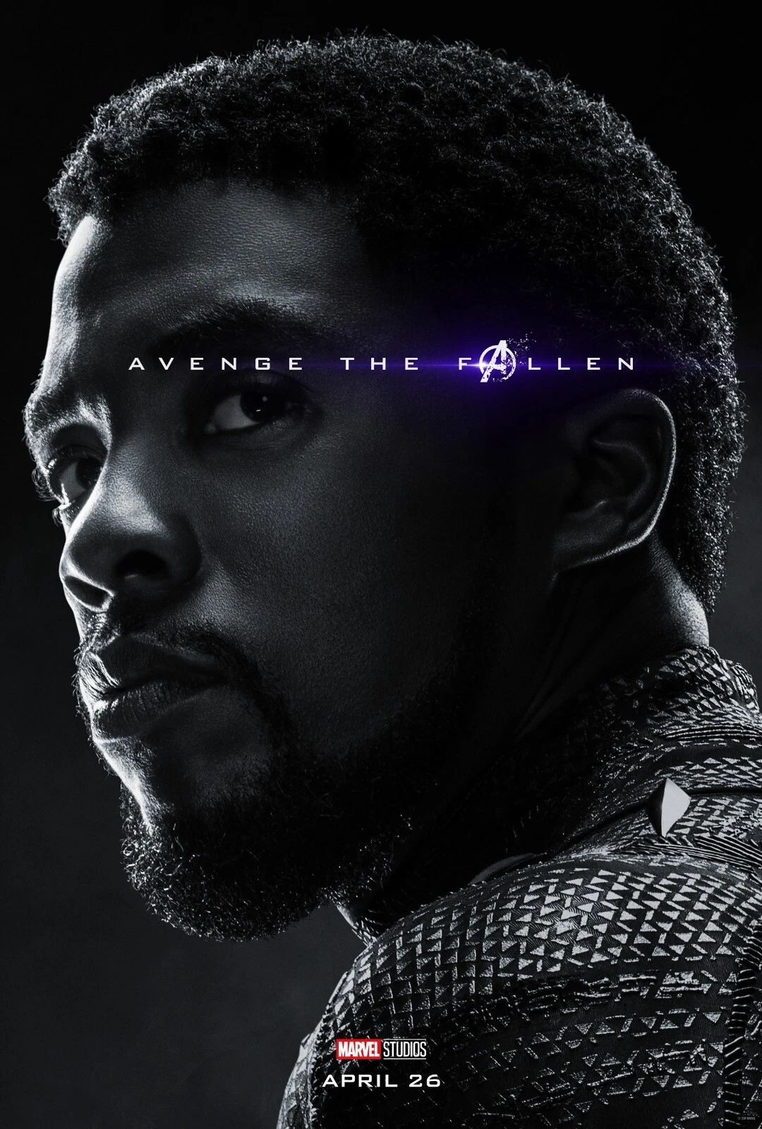 2019 Marvel The Avengers Endgame War Magnet Black Panther Wakanda
