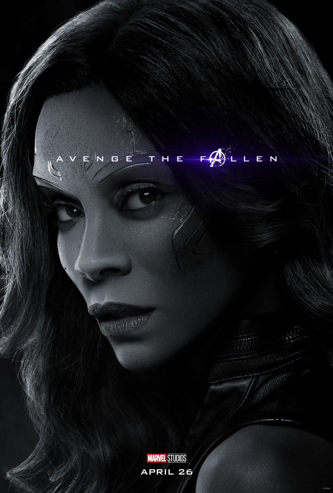 2019 Marvel The Avengers Endgame War Magnet Gamora Guardians