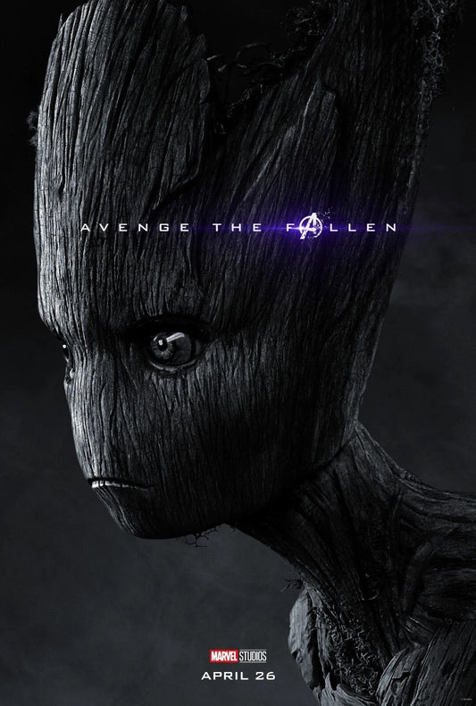 2019 Marvel The Avengers Endgame War Keychain Groot Guardians