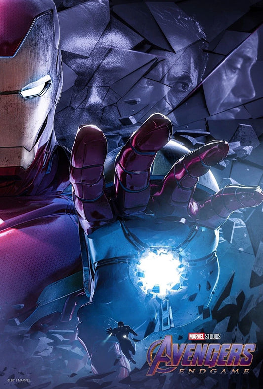 2019 Marvel The Avengers Endgame War Keychain Iron Man Tony Stark