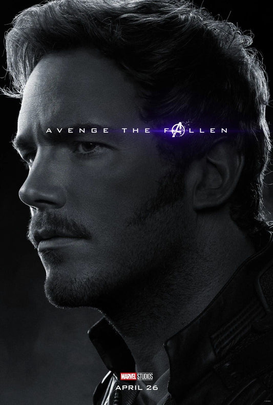 2019 Marvel The Avengers Endgame War Poster Star Lord Guardians