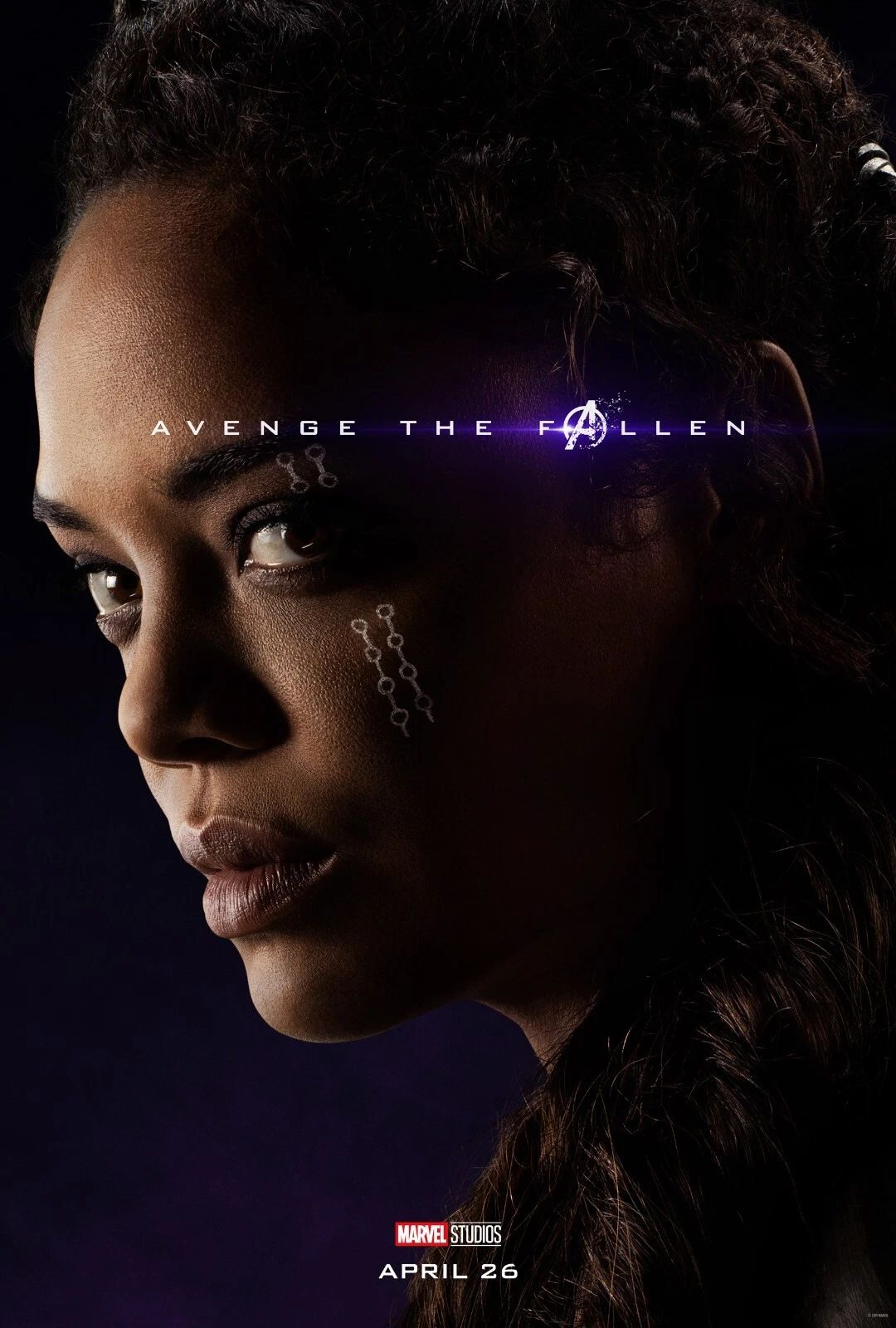 2019 Marvel The Avengers Endgame War Keychain Valkyrie Thor